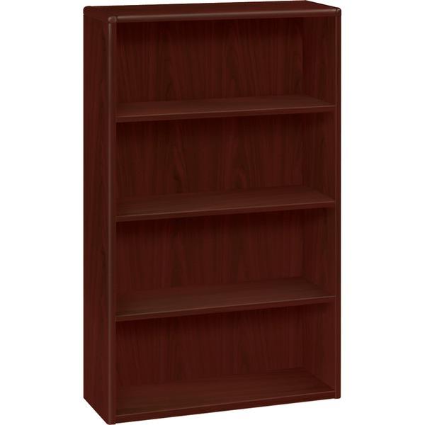 HON 10700 Series 4-Shelf Bookcase - 36