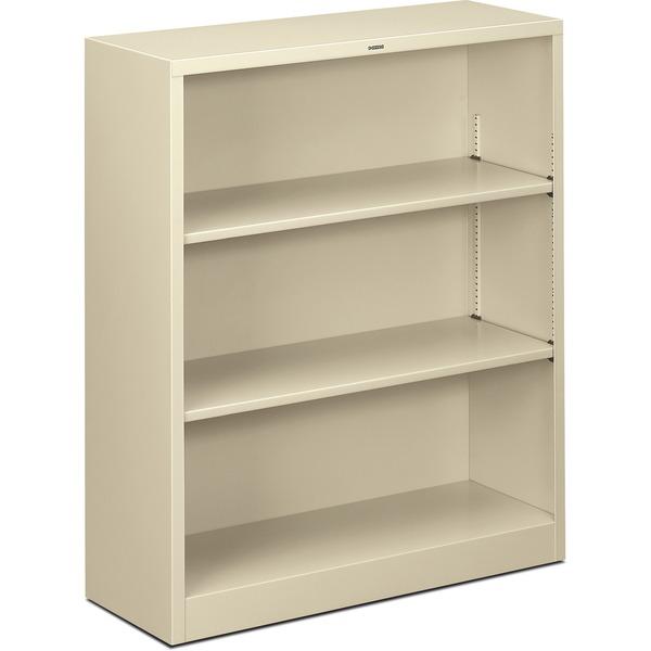 HON Brigade 3-Shelf Steel Bookcase - 41