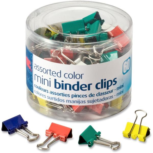 OIC Metal Mini Binder Clips - Mini - 0.25