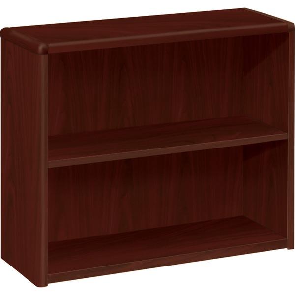 HON 10700 Series 2-Shelf Bookcase - 36