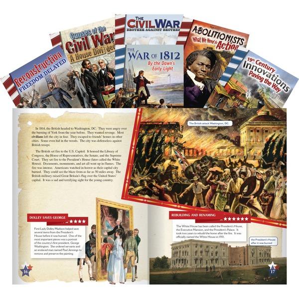 Shell Education Grade 4-5 1800s Causes/Events 6-book Set Printed Book - Book - Grade 4-5 - English