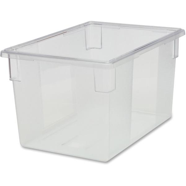 Rubbermaid Commercial 3301CLE Storage Ware - 86 quart Food Container - Plastic, Polycarbonate - Transporting, Storing - Dishwasher Safe - Clear - 1 Piece(s) Each