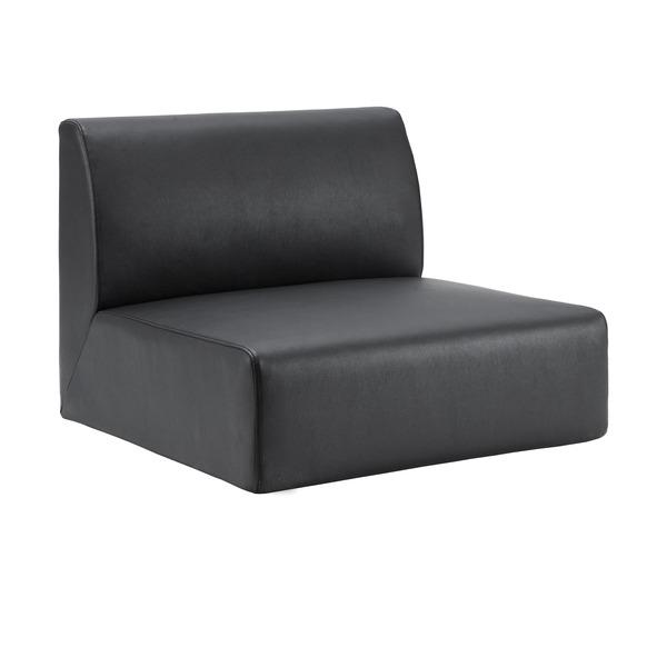 Lorell Contemporary Collection Single Seat Sofa - 25.5