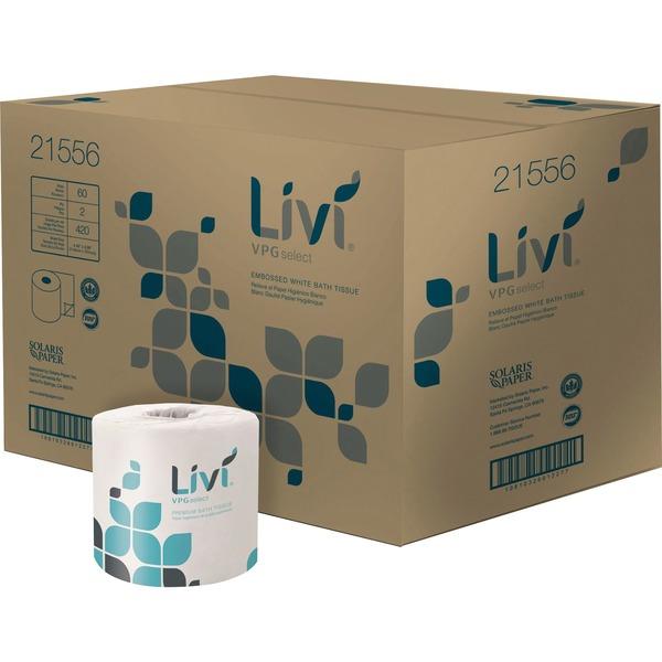 Livi VPG Select Bath Tissue - 2 Ply - 4.48