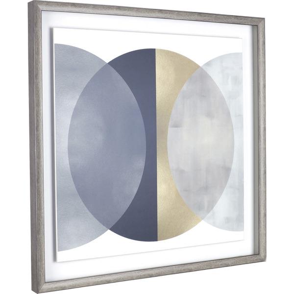Lorell Circle Design Framed Abstract Art - 29.25