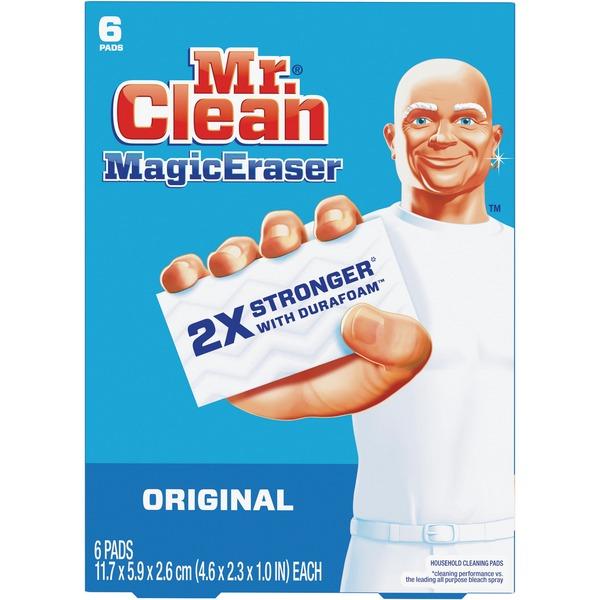 Mr. Clean Magic Eraser Pads - Pad - 6 / Pack - White