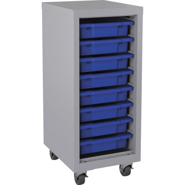 Lorell Pull-out Bins Mobile Storage Tower - 36