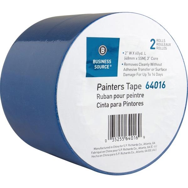 Business Source Multisurface Painter's Tape - 60 yd Length x 2