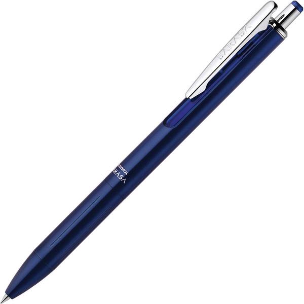 Zebra Pen Sarasa Grand Retractable Gel Pen - 0.7 mm Pen Point Size - Refillable - RetractableGel-based Ink - Navy Brass Barrel - 1 Each