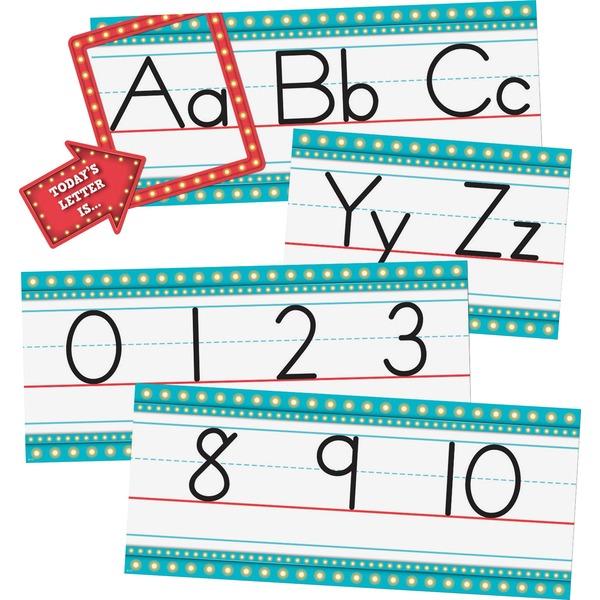 Teacher Created Resources Marquee Alphabet Bulletin Board Set - Fun, Learning Theme/Subject - 7.50