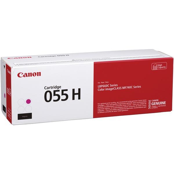  Canon 055h Toner Cartridge - Magenta - Laser - High Yield - 5900 Pages - 1 Each