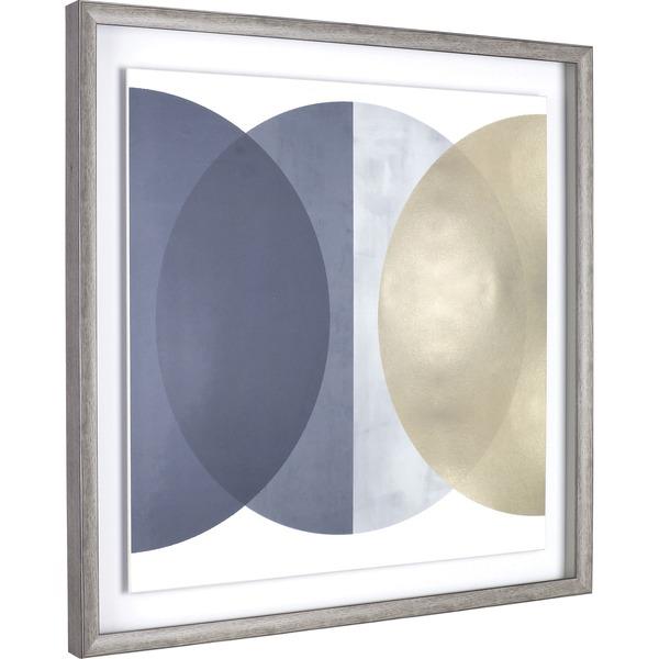 Lorell Circle Design Framed Abstract Art - 29.25