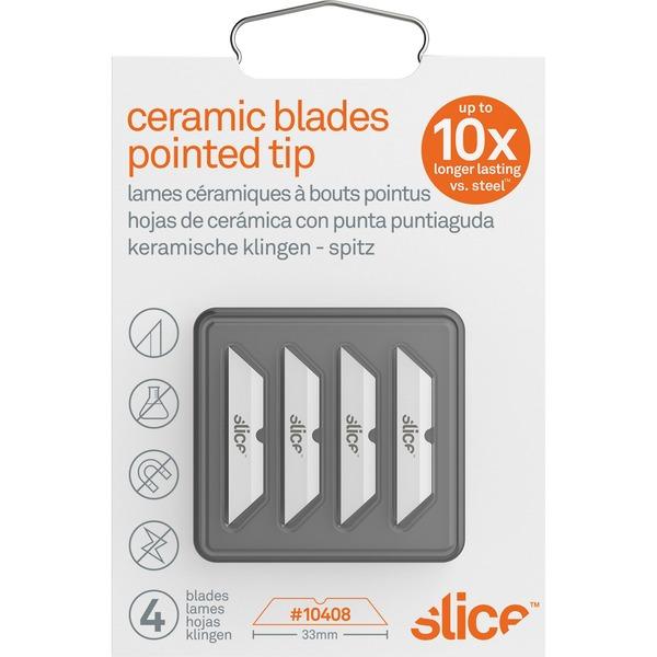 Slice Pointed Tip Ceramic Cutter Blades - 1.30