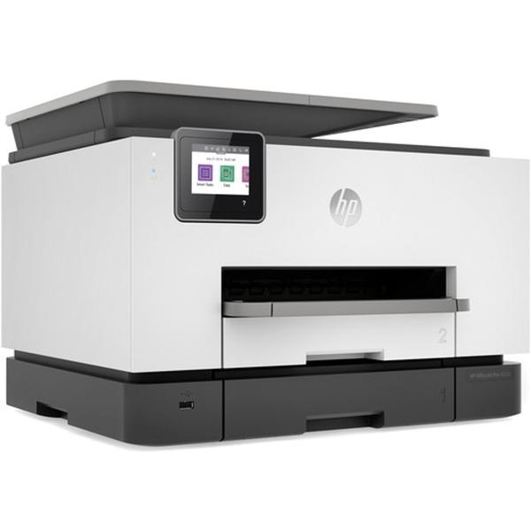 HP Officejet Pro 9020 Inkjet Multifunction Printer - Color - Copier/Fax/Printer/Scanner - 39 ppm Mono/39 ppm Color Print - 4800 x 1200 dpi Print - Automatic Duplex Print - 1200 dpi Optical Scan - 500 