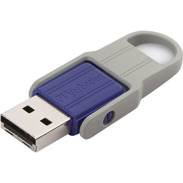 32GB Store 'n' Flip USB Flash Drive - Violet - 32 GB - USB - Violet