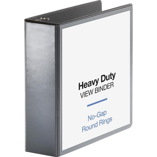 Business Source Heavy-duty View Binder - 3