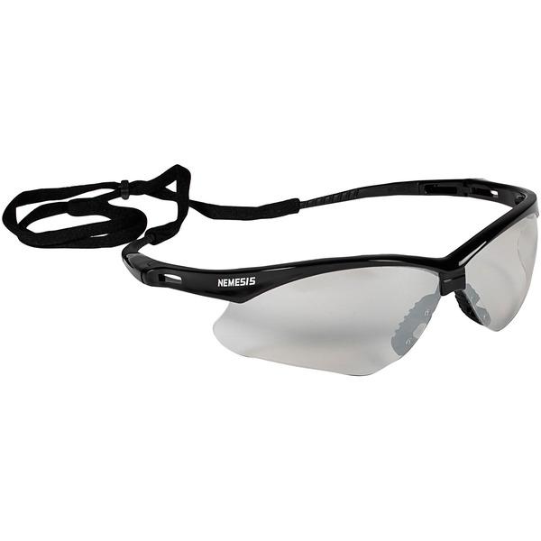 KleenGuard Nemesis Safety Eyewear - Recommended for: Cleaning, Construction, Manufacturing, Shooting, Industrial, Breakroom - Durable, Lightweight, Flexible, Non-slip, Comfortable, Scratch Resistant -