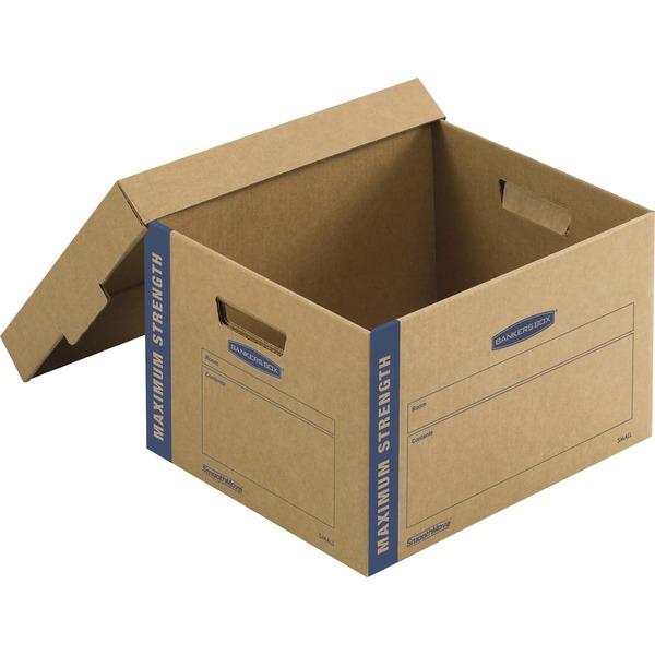 Bankers Box SmoothMove Maximum Strength Moving Boxes - Internal Dimensions: 12