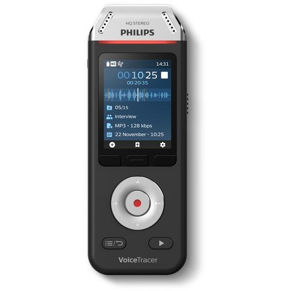 Philips VoiceTracer Audio Recorder - 8 GBmicroSD Supported - 2