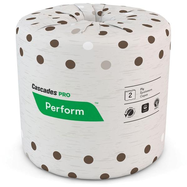 Cascades PRO B400 PRO Perform Latte Toilet Tissue - 2 Ply - 4