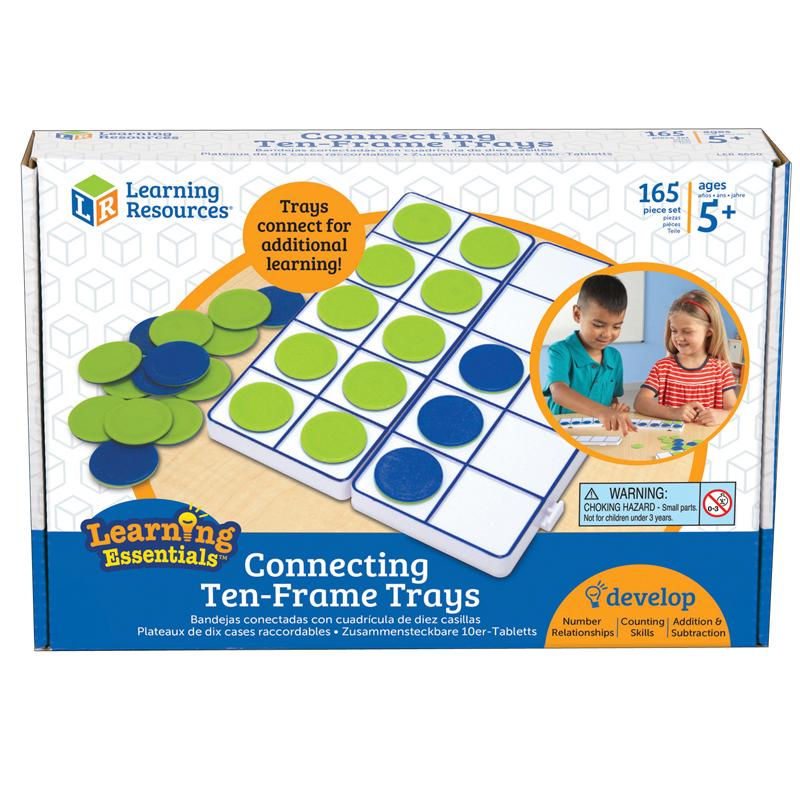  Learning Resources Connecting Ten- Frame Trays