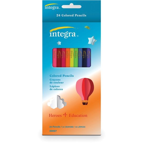 Integra Colored Pencil - 24 / Pack