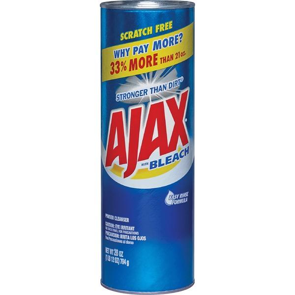  Ajax Bleach Powder Cleanser - Powder - 28 Oz (1.75 Lb)- 1 Each - Blue