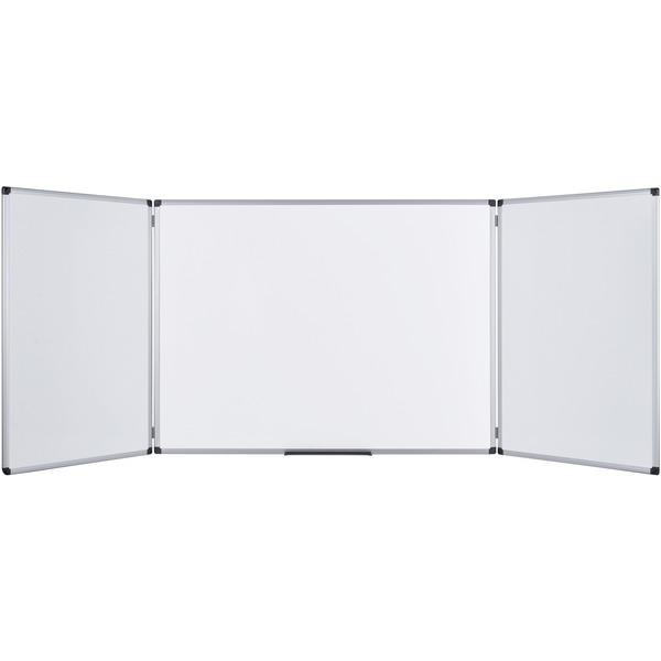 MasterVision Trio Magnetic Whiteboard - 36