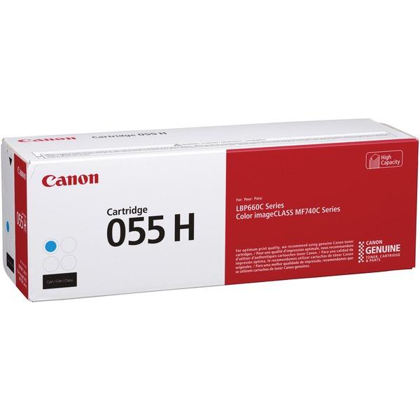  Canon 055h Toner Cartridge - Cyan - Laser - High Yield - 5900 Pages - 1 Each