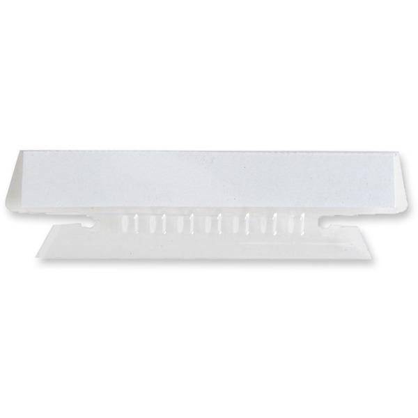 Business Source Plastic Clear Tabs - 25 Tab(s)3.50