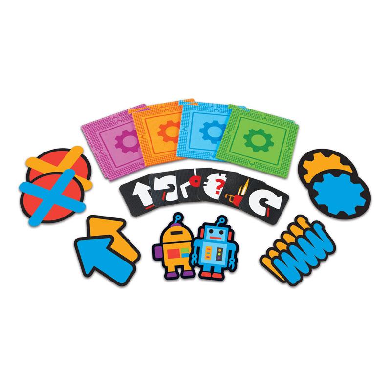 Learning Resources Ages 5+ Let's Go Code Activity Set - Theme/Subject: Fun - Skill Learning: Gross Motor, Visual, Critical Thinking, Sequential Thinking, Problem Solving, Direction - 50 Pieces - 5+