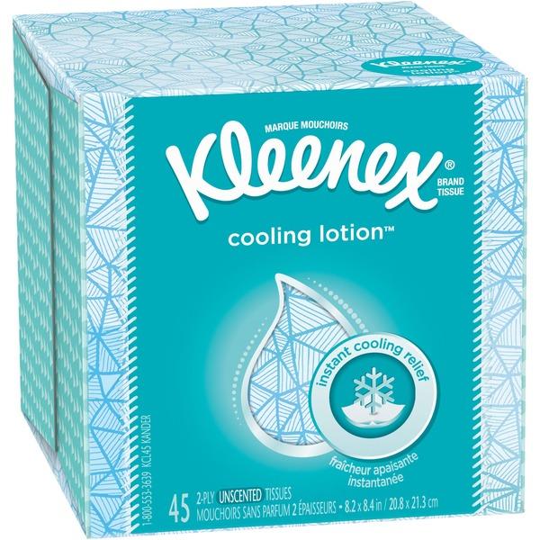 Kleenex Cooling Lotion Tissues - 3 Ply - 8.20