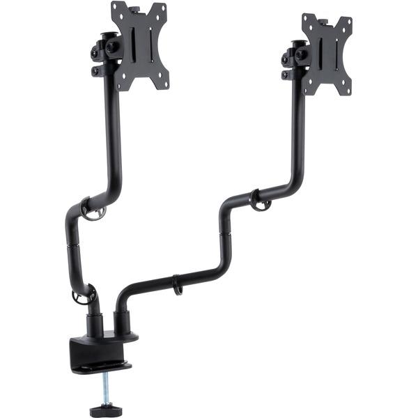 Allsop Mounting Arm for Monitor - Black - 2 Display(s) Supported32