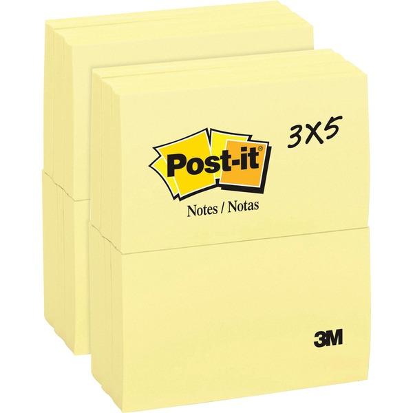  Post- It & Reg ; Notes Original Notepads - 5 