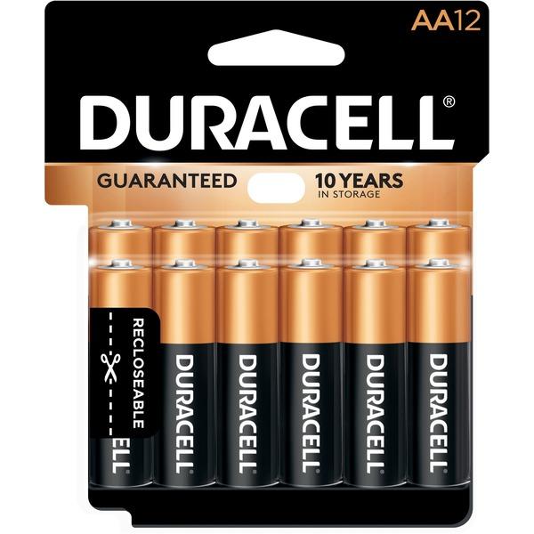 Duracell CopperTop Battery - For Smoke Alarm, Flashlight, Lantern, Calculator, Pager, Camera, Recorder, Radio, Scanner, CD Player, Medical Equipment, ... - AA - Alkaline - 144 / Carton