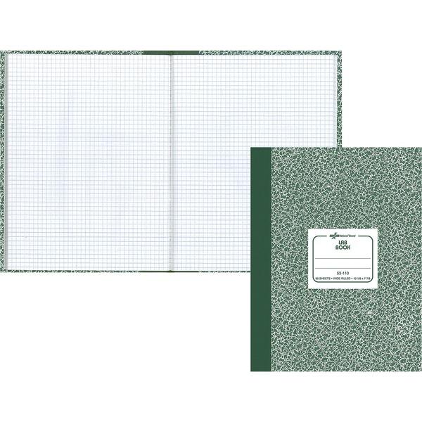 Rediform Lab Composition Notebook - 96 Sheets - Sewn - 7 7/8