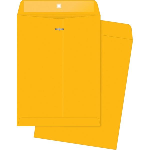  Business Source 32 Lb Kraft Clasp Envelopes - Clasp - # 97 - 10 
