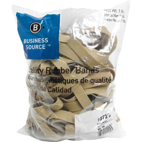  Business Source Quality Rubber Bands - Size : # 105 - 5 