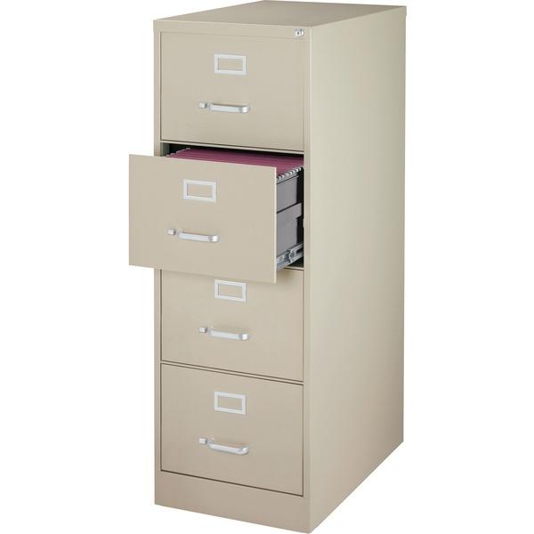 Lorell Vertical File Cabinet - 4-Drawer - 18