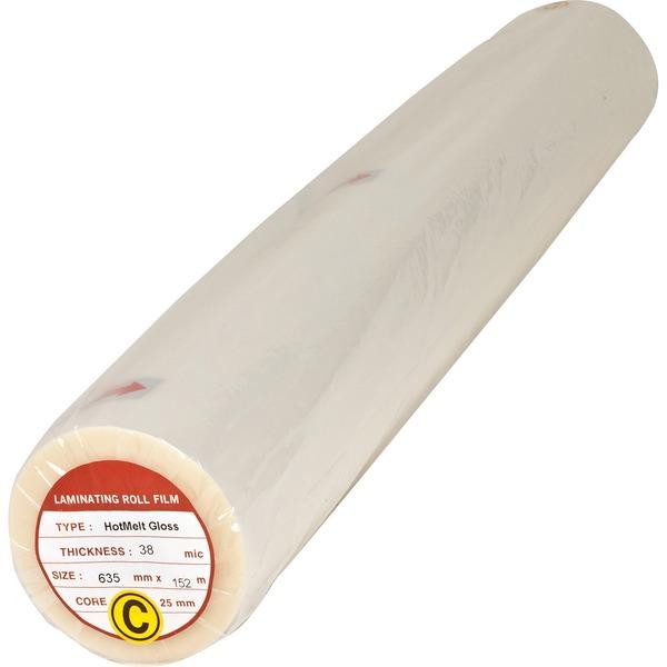 Business Source Glossy Surface Laminating Roll Film - Laminating Pouch/Sheet Size: 25