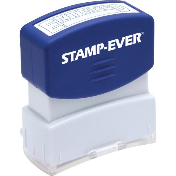 Stamp-Ever Pre-inked Entered Stamp - Message Stamp - 