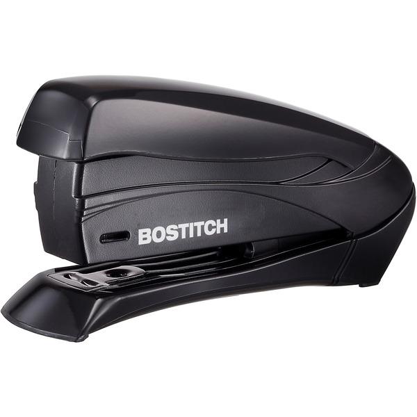  Bostitch Inspire 15 Spring- Powered Compact Stapler - 15 Sheets Capacity - 105 Staple Capacity - Half Strip - 1/4 