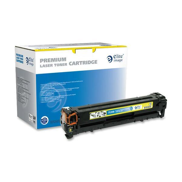 Elite Image Remanufactured Toner Cartridge - Alternative for HP 125A (CB542A) - Laser - 1400 Pages - Yellow - 1 Each