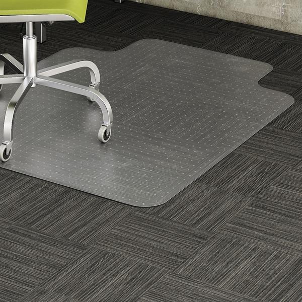 Lorell Standard Lip Low-pile Chairmat - Carpeted Floor - 48