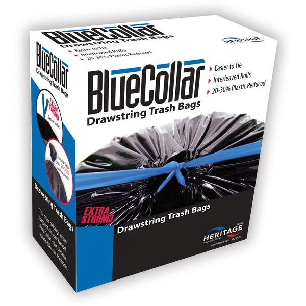 BlueCollar Super Tough 30 Gal Trash Bags - 30 gal - 30
