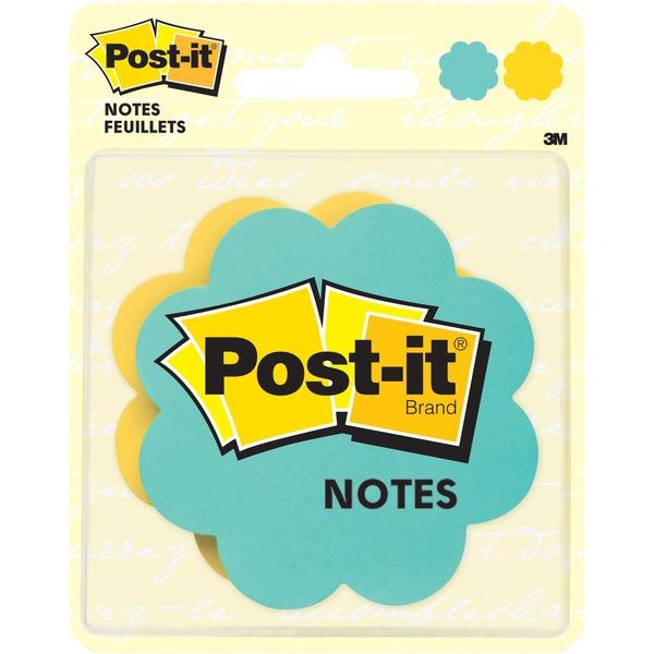 Post-it Super Sticky Die-Cut Notes - 150 x Assorted - 3