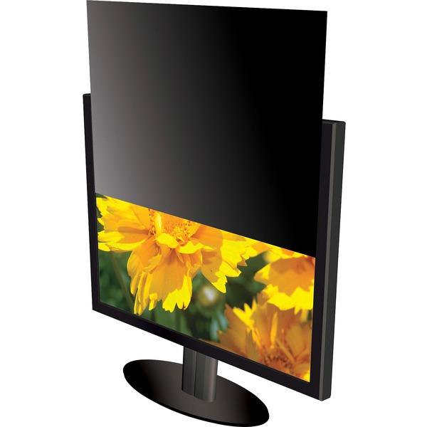 Kantek LCD Monitor Blackout Privacy Screens Black - For 21.5