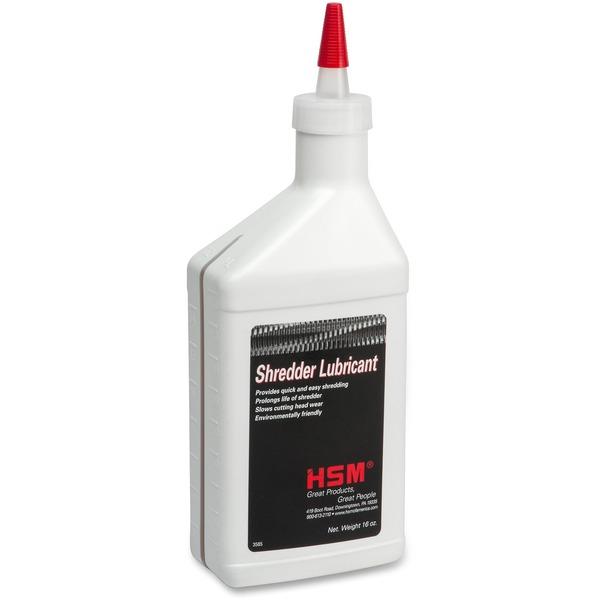 HSM Shredder Lubricant - 16 oz - Clear