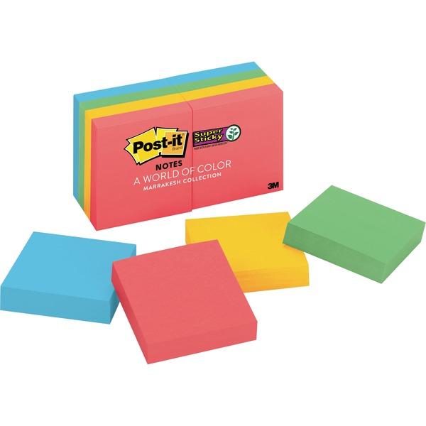 Post-it® Super Sticky Notes - Marrakesh Color Collection - 720 - 2