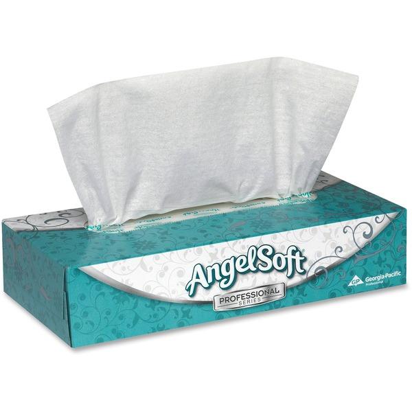 Angel Soft Facial Tissue - 100 Quantity Per Box - 30 / Carton